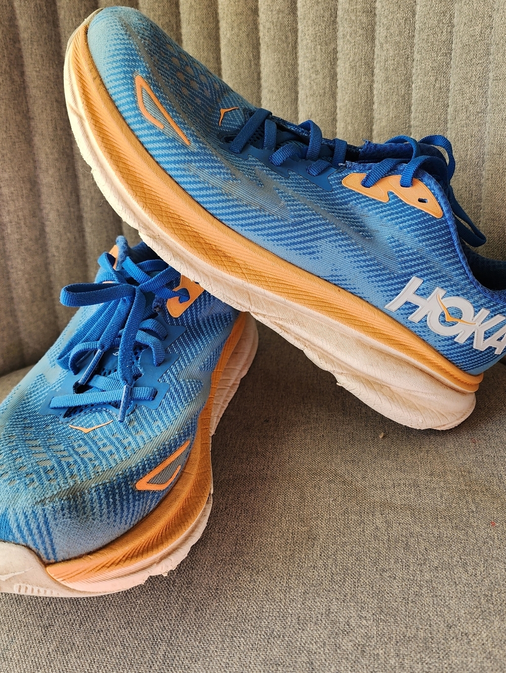 Hoka One One Clifton 9 Coastal Sky/All Aboard 1127895 -CSAA Men’s Size 10.5D